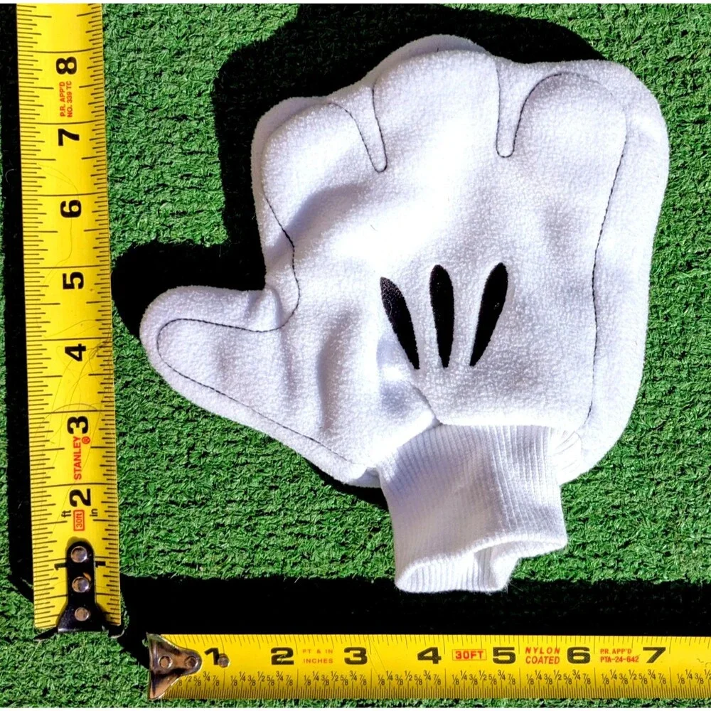 1 Right Hand Disney Mickey Mouse Kids M/L (7-10) Cosplay Single Glove Mitten EUC